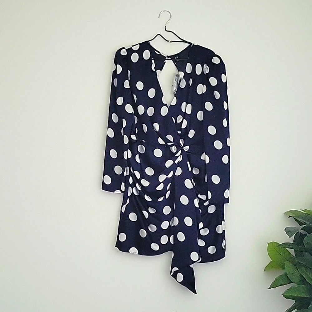 Polka dot River island dress